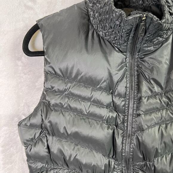 Nike Cascade Puffer Vest Women's Medium Black Goose Down Full Zip Athleisure - Picture 3 of 16